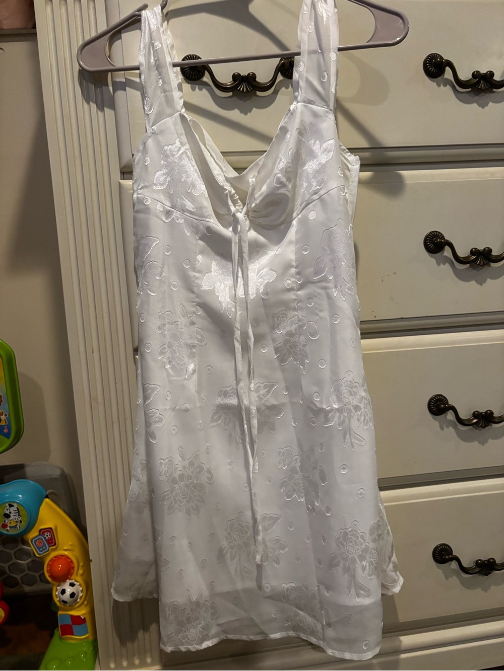 NWT cider white dress xs